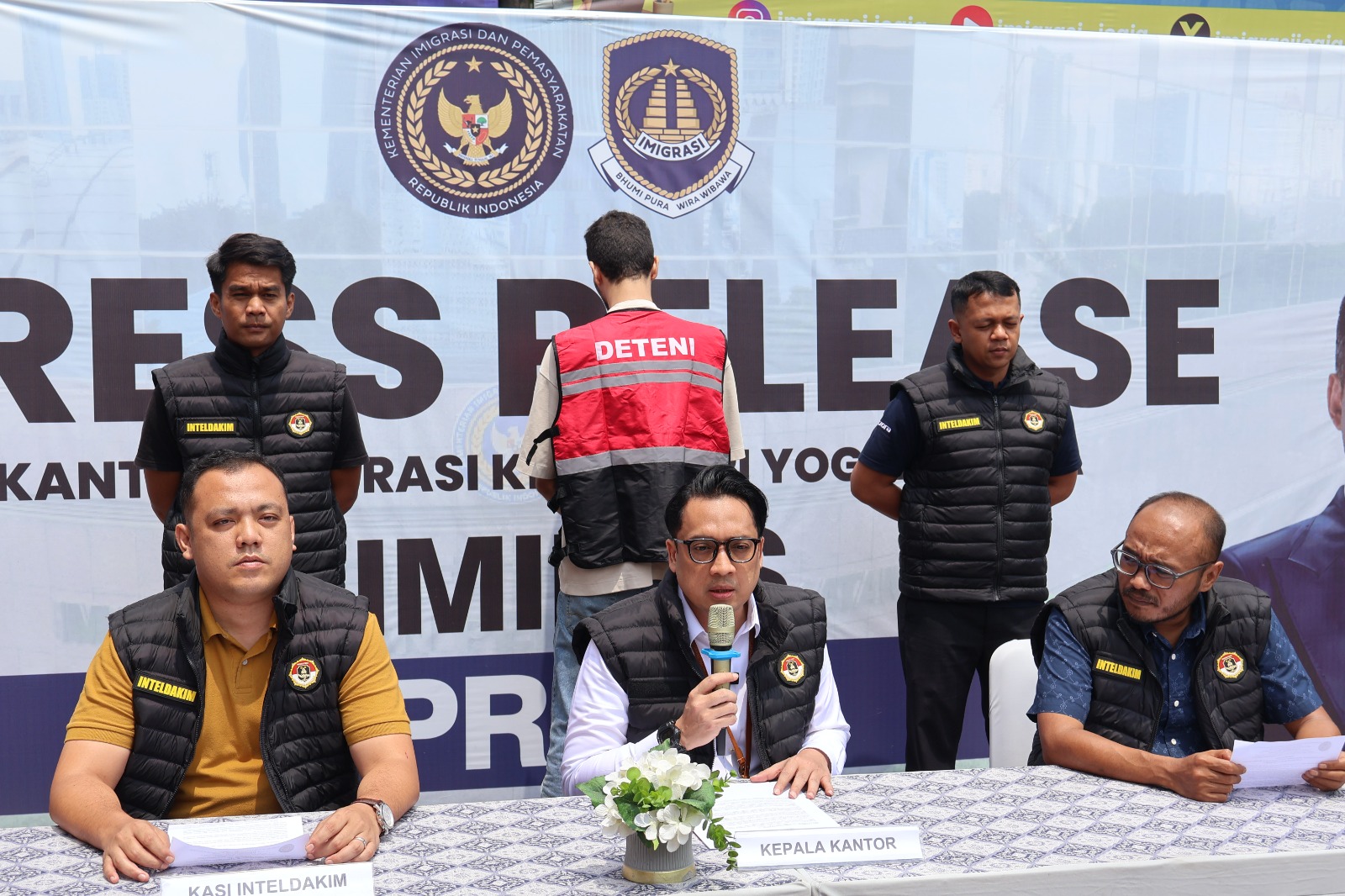 Tindakan Pro Justisia terhadap 2 (dua) Warga Negara Yordania
